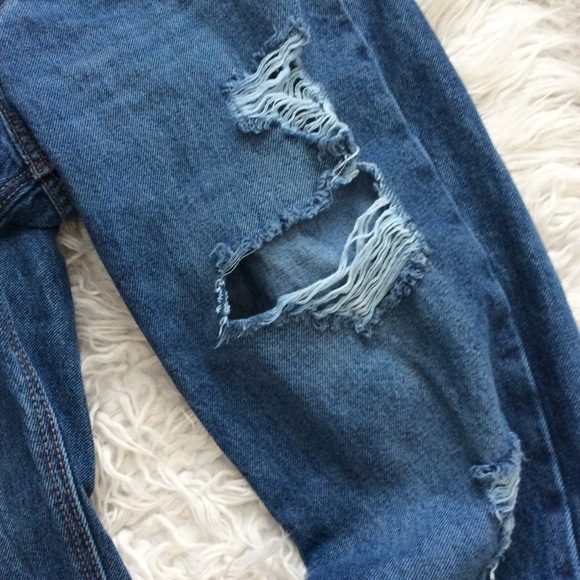 Old Navy High Rise Slouchy Straight Jeans - Picture 8 of 12